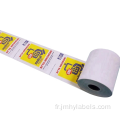 Impression de papier thermique Rolls de 80 mm de caisse enregistreuse